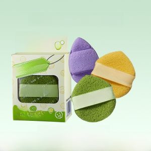 Amortals Face Washing Sponge Womens Cleaning Beauty Egg Mud Mask Cleansing Puff Makeup Remover Sponge Facial Cleansing