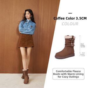 Josiny | Winter Warm Snow Boots for Women Thickened and Plush