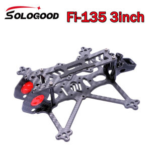 SoloGood | Bộ Khung Cánh Quạt 3 Inch SoloGood Fi-135 DJI O4 Air Unit Dành Cho Máy Bay Không Người Lái Đua FPV RC Với Động Cơ Caddx Nebula1204 1206 1303 1306 1404 ELRS GPS