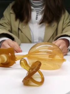 Premium Dot Empeng Bayi Newborn FREE BOX dan RANTAI / Kompeng Bayi 1 Set Dot bayi