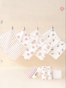 CHUYISHENG | EO Sterile Disposable Cotton Underwear for Children Travel Style