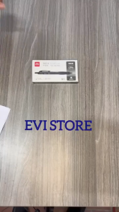 Hộp 6 bút gel nước học sinh mực đen ngòi 0.5mm Deli S60-6 / Bút gel Deli S60 ruột thay S206