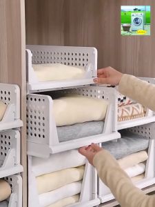 Kệ Ngăn Kéo Phân Chia Tủ Quần Áo Đồ Dùng Gấp Gọn Đa Năng