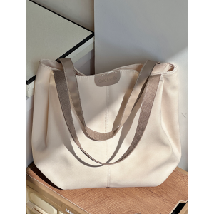 Casual Canvas Tote Bag Womens Large Capacity Single Shoulder Bag for Class Student Bag Sale Clearance out of Stock Three Pieces