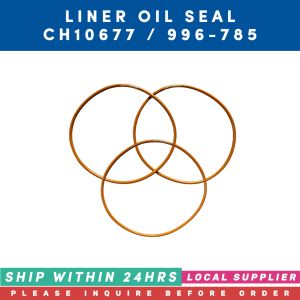 CH10677 / 996-785 LINER OIL SEAL [6PCS/SET] [LOCAL SUPPLIER WARRANTY] FOR PERKINS/FG-WILSON ENGINES 2000 2306 2506 2806 3000