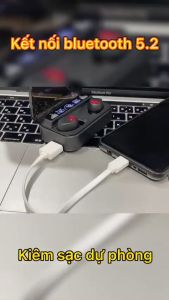 Tai Nghe Bluetooth S10  Micro đàm thoại âm thanh HIFI  Chống Nước IPX5  Cảm Ứng Chạm  Kiêm Sạc Dự Phòng  Pin Trâu  Hỗ Trợ Android & IOS  - Bảo hành 1 ĐỔI 1.