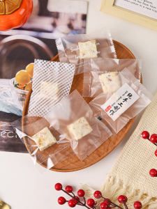 Snowflake Snack Packaging Bag Cookie Biscuit Candy Seal Bag Gelatinous Cake Barbecue Baking Tools Kitchen Utensils DIY Equipment