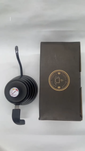 Teko Kopi Air Panas Gooseneck Kettle with Thermometer 12L Teko Leher Angsa Teko Kopi KTCmart