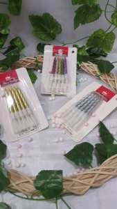 Lilin Ulang Tahun Ulir Lilin Ulang Tahun Chrome Lilin Ulang Tahun Mewah