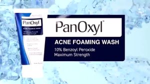 PanOxyl Acne Foaming Wash Benzoyl Peroxide 10% Maximum Strength Antimicrobial 156g - Facial cleanser to prevent acne