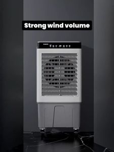 80L/90L Air Conditioning Fan Portable Air Conditioning Fan Air Cooler Portable Chiller Humidifier Three-speed Large-area Rapid Cooling