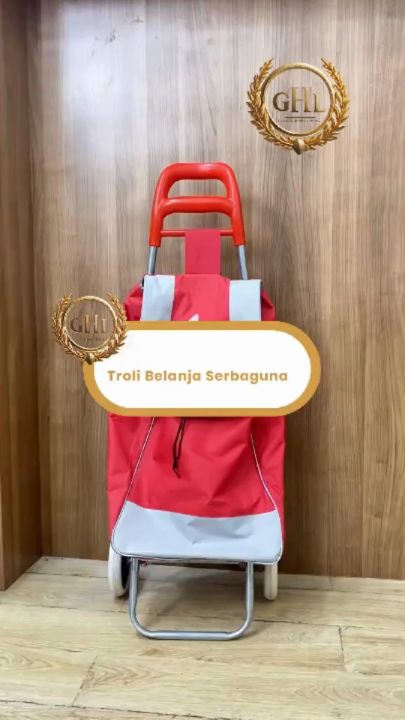 Troli Belanja Troli Murah Terlaris Tas  Belanja Shoping Troli / Keranjang Pasar Troli Belanja Lipat