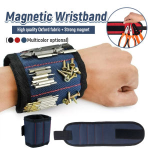 Digeo Magnetic Wristband Holding Tools Bracer For Holding ScrewsNailsDrill BitsSmall Tools