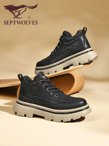 SEPTWOLVES | Mens Casual Platform Martin Boots