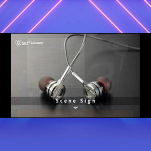 FAST SHIPPING QKZ DM9 Earphone Kabel Gaming Olahraga Full Bass Metal dengan Microphone