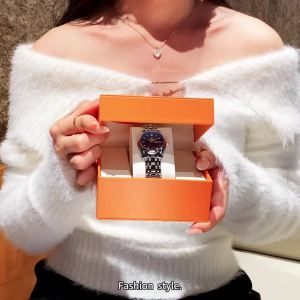 OLEVS | Đồng Hồ Thạch Anh Nữ OLEVS 5513 Đồng Hồ Đeo Tay Nữ Có Vảy Kim Cương Lịch Kép Dây Đeo Bằng Thép Không Gỉ Chống Thấm Nước Đồng Hồ Đeo Tay Nữ Thanh Lịch