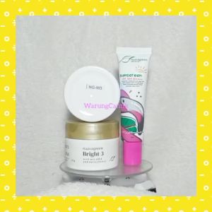 Naavagreen Paket Krim Glowing 2 by dr Fredi Setyawan Original Skin Care (Bright3W3suntube)