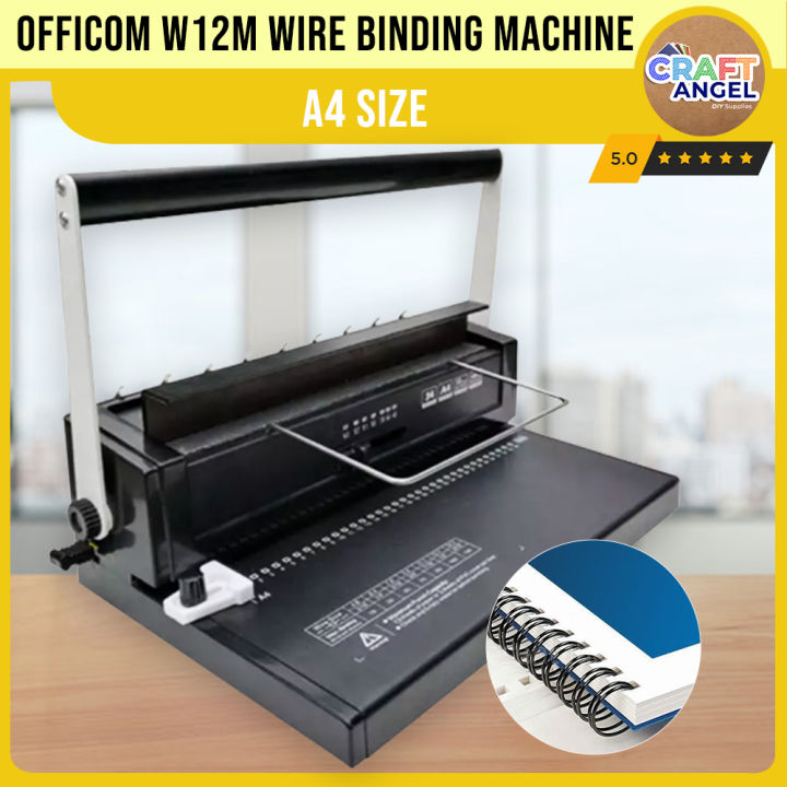 Wire Binding Machine W12M A4 Size Heavy Duty Binder Lazada PH