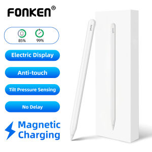 FONKEN Stylus Pen Mag/netic Wireless Charging With Palm Rejection Tilt For A-pple Pencil 2nd 1st i-Pad Pencil