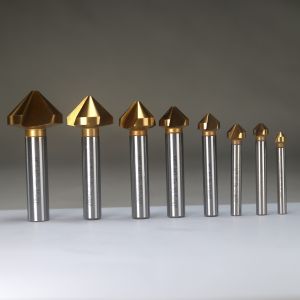 MST Mata Bor Countersink HSS M2 Titanium 90 Derajat Professional Countersink M2 TiN Coating