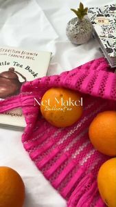 ผ้าตาข่ายรังผึ้ง Fancy Mesh ผ้าตัดซีทรู เนื้อโปร่งใส่สบาย แข็งแรง ทนทาน ขนาด 1 หลา พร้อมส่ง