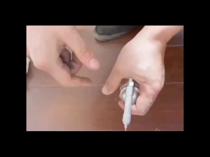 Mini Grease Injector 80cc Capacity Needle Nozzle Mini Tool 1000PSI Output High-Pressure Injector