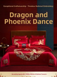 Luxury Wedding Bedding Set 10 Pieces