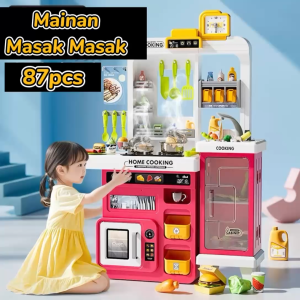 Mainan Masak Masak Masakan Set Cooking Set Toys Big Size Kitchen Toys Play Set Pretend Play Mainan Budak Perempuan 厨房玩具