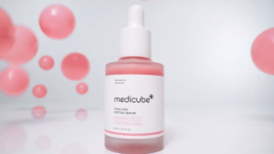 Medicube PDRN Pink Peptide Serum 30ml with Hyaluronic Acid and rose PDRN Liquid for All types skin All People Reduces pigmentation brightens skin strengthens skin barrier hydrates