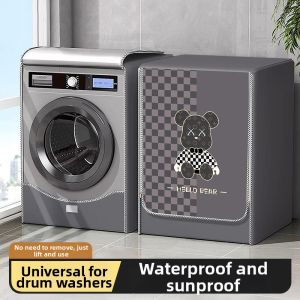 Waterproof Sunscreen Dustproof Cover for Washing Machine Dryer