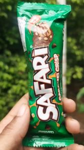 Chocolate Safari Chocolate | (Crisp Caramel) New Stock Saudi Import | Pack (12 x 32g)