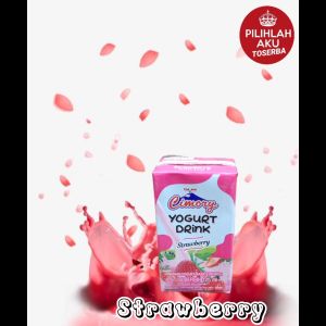 CIMORY YOGURT Drink STRAWBERRY MINI 125 ml - ( HARGA 12 pcs )