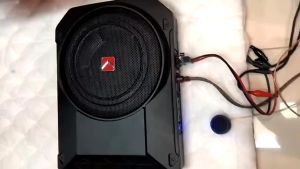 12V 8 inch/10 inch powerful car subwoofer 800W high power ultra-thin car bass small steel cannon car modified audio