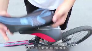 Silicone Gel Bicycle Seat Cushion Soft Padded Cover Adjustable Bike  For Women Comfort Riding