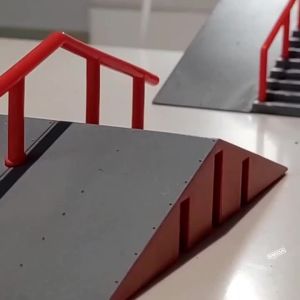 Finger Skateboard Big Scene DIY Mini Park Finger Skatepark Ramp Track Stairs Venue Combination Indoor Home Toys