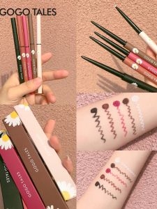 Gogo Tales Gogo Dance Color Eyeliner Beginner Small Heart Waterproof Eyeliner Brown White Pseudo Element