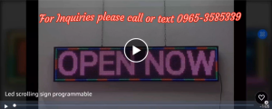 Programmable Indoor LED RGB Message Board – WiFi Edition