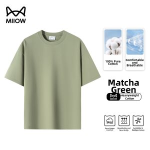 MiiOW | Pure Cotton Heavyweight T-Shirt Base Layer