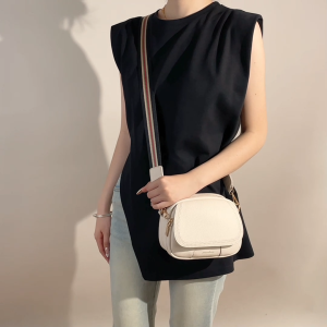 Manluo Shoulder Bag Tas Selempang Wanita Tas Wanita Sling Bag  Sederhana tas bahu Baru besar