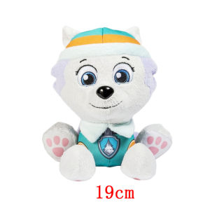 19Cm Hoạt Hình Chó Paw Sang Trọng Búp Bê Đuổi Theo Đá Động Vật Nhân Vật Hành Động Mềm PP Bông Đầy Đồ Chơi Cho Trẻ Em Quà Tặng Giáng Sinh