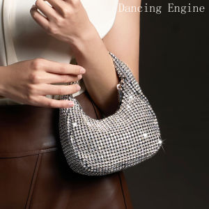 Shiny Crystal Clutch purse rhinestone Handmade purses and handbags luxury Designer Evening clutch Bag Purse banquet bag