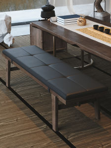 Modern Simple Redwood Tea Room Chair Pad Soft Pack Real Wood Dining Chair Cushion Slipcover Rope Binding Home Decorative Pad