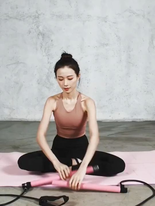 STRONGING บาร์ยาวออกกำลังกาย บาร์ออกกำลังกาย บาร์โหน บาร์พิลาทิส ...