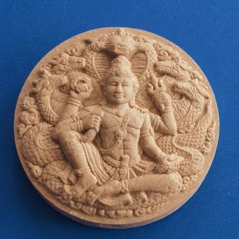 รูปจากผู้ขายบน Lazada: พระผงจตุคามรามเทพ รุ่นเมตตามหาโชค วัดเกตุมดีศรีวราราม อ.เมือง จ.สมุทรสาคร ปีพ.ศ.2549 ตั้งราคา ฿199