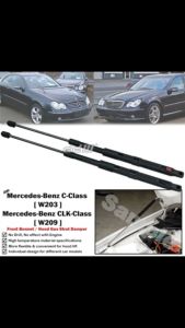 [READY STOCK] Front Bonnet Damper Hood Absorber Mercedes-Benz W203 C-Class W209 C209 CLK-Class C180 C200 C230 CLK200