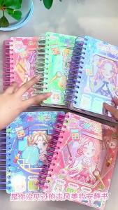 Bộ sách yên tĩnh cho cô gái xinh đẹp phong cách cổ điển đồ chơi sách yên tĩnh cho bé gái trang điểm sáng tạo thủ công diy Lễ