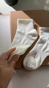 ONE-P647 Kaos Kaki Pendek Wanita Polos Semata Kaki / Kaus Kaki Sekolah Kantor Women Shock Korean