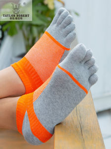 Outdoor Toe Socks Mens and Womens Mesh Breathable Sport Climbing Hiking Toe Socks Thin Low Ankle Marathon Toe Socks