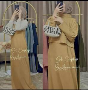 Set CropTop ( Dress FREE Croptop )