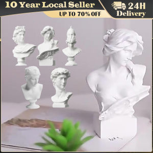 Mini Figurine Celebrities Home Decor Drawing Practice Plaster Statue Famous Sculpture Gypsum Bust Portraits Greek Mythology